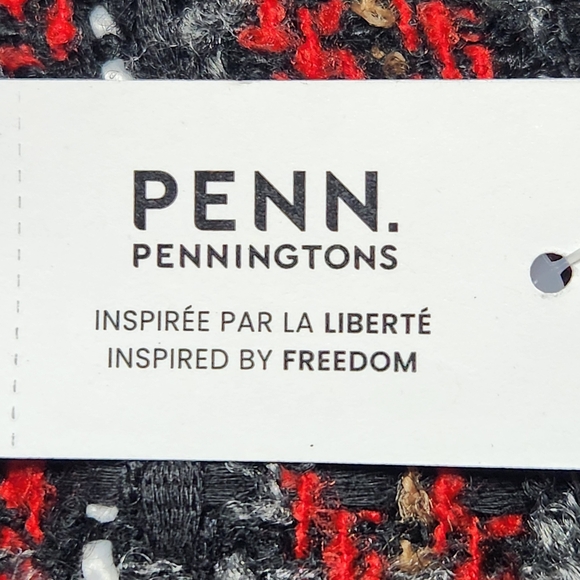 Plaid Tweed A-Line Mini Skirt Size 16 | Lined Fall Winter | NWT Penningtons - Picture 11 of 12